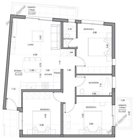 3 bedroom apartment for sale pyla larnaca 1274384 image 6179725