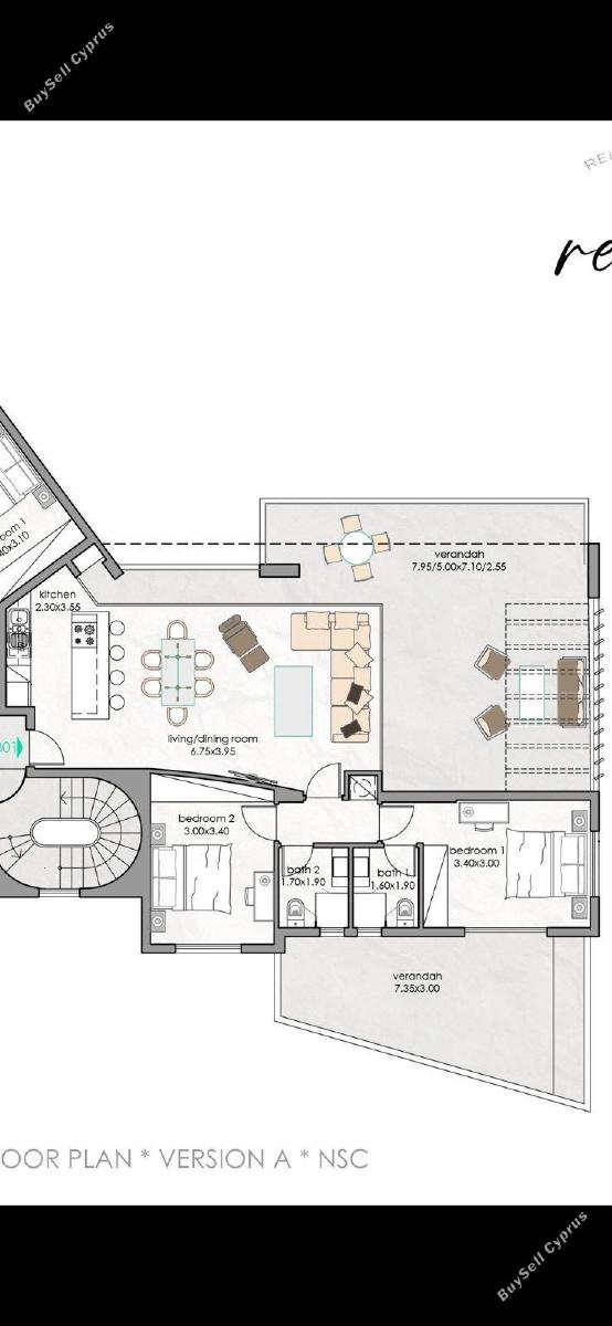 2 bedroom penthouse for sale konia paphos 7822684 image 12547984