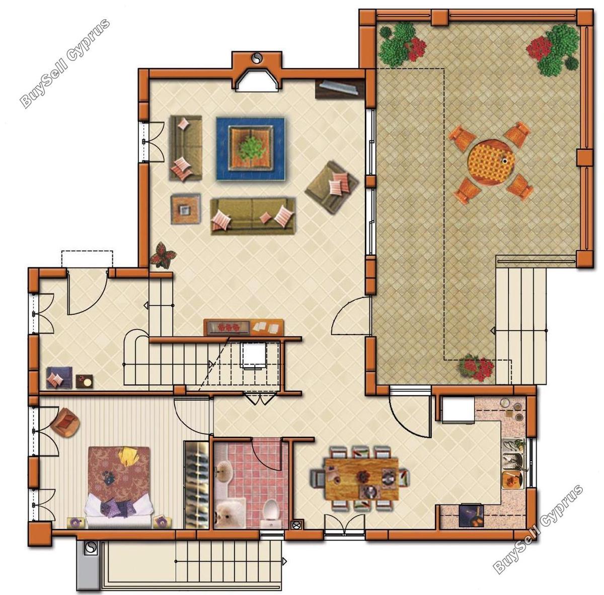 3 bedroom detached house for rent agios tychonas limassol 8880884 image 17392136