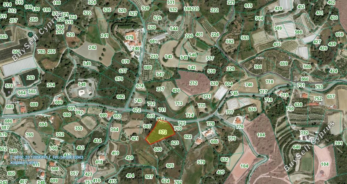5017 SQM Land for sale in Kellaki, Limassol 814110