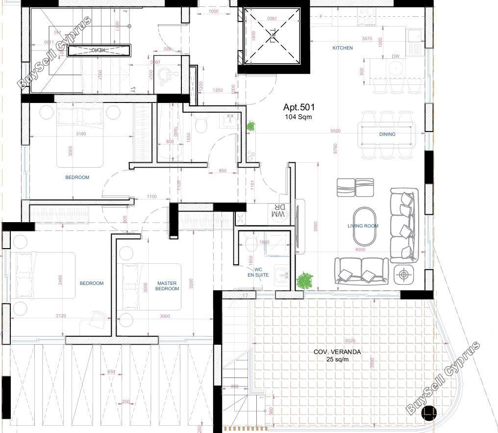 3 bedroom penthouse for sale larnaca municipality larnaca 8554694 image 15801985