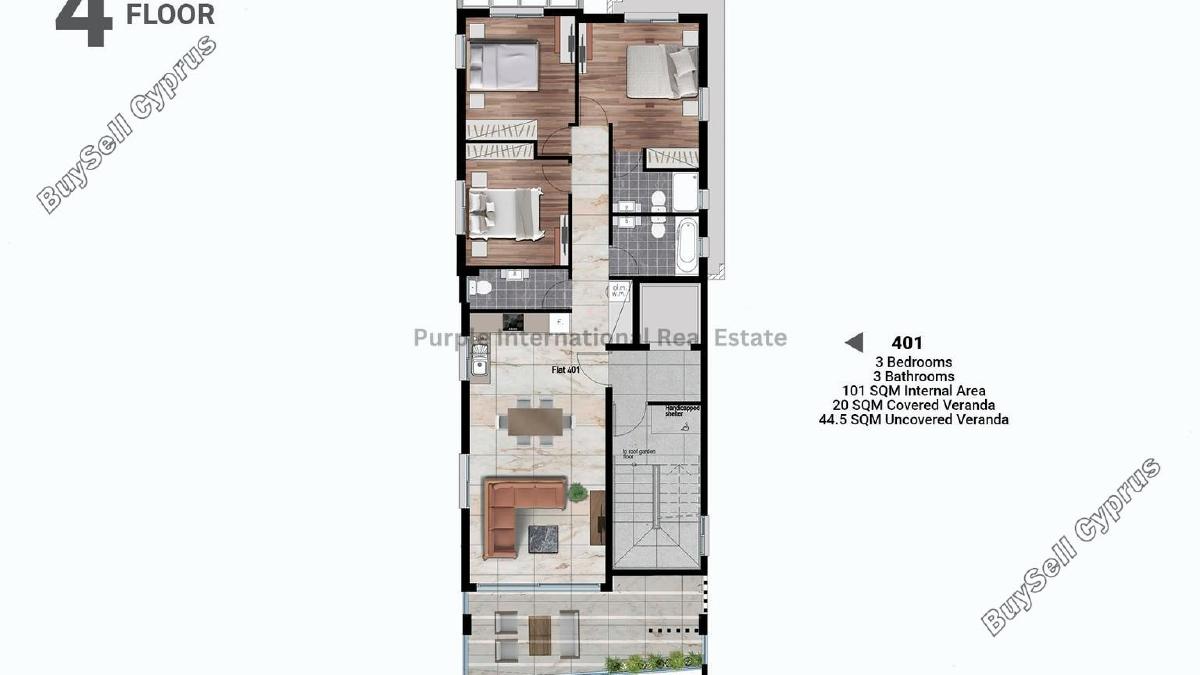 3 bedroom penthouse for sale faneromeni larnaca 7544005 image 16412642