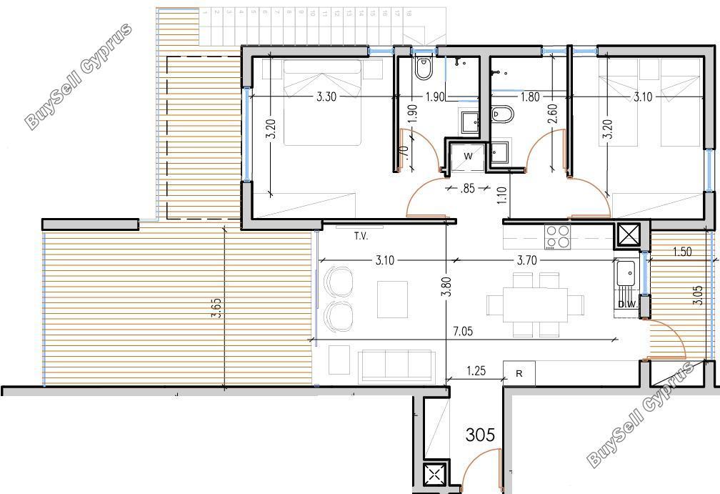 2 bedroom penthouse for sale aradippou larnaca 8676105 image 16068715