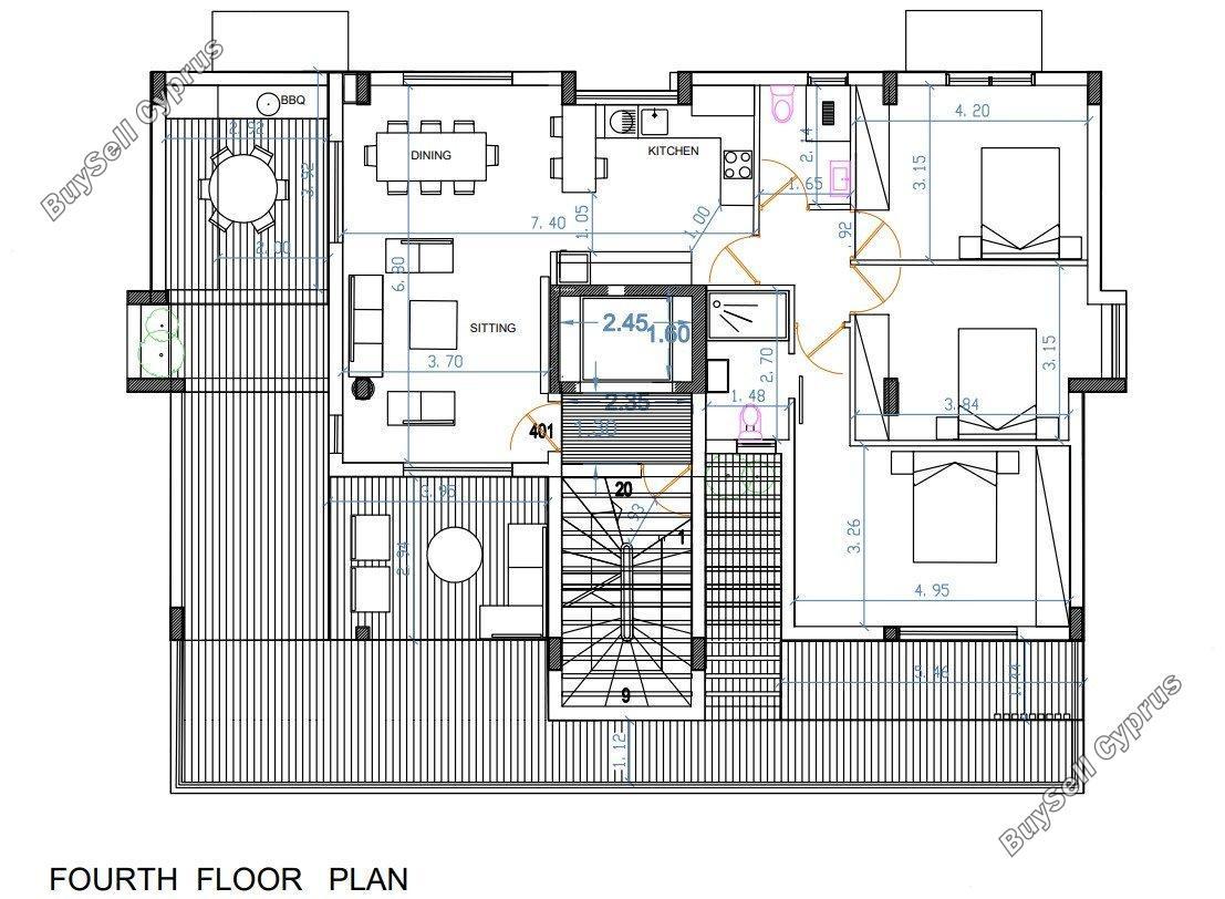 3 bedroom penthouse for sale kato paphos paphos 1274015 image 10758745