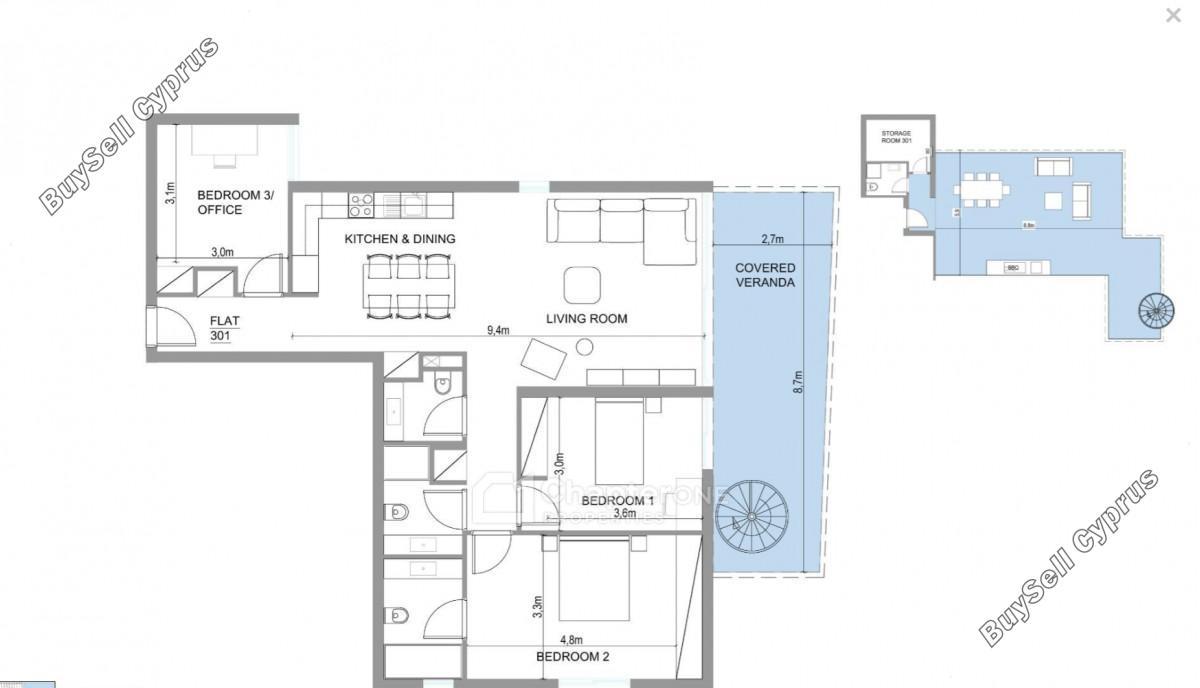 3 bedroom penthouse for sale platy aglantzias nicosia 8765615 image 16564446