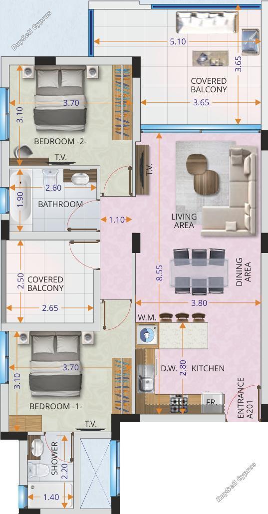 2 bedroom apartment for sale aradippou larnaca 8554715 image 15802195