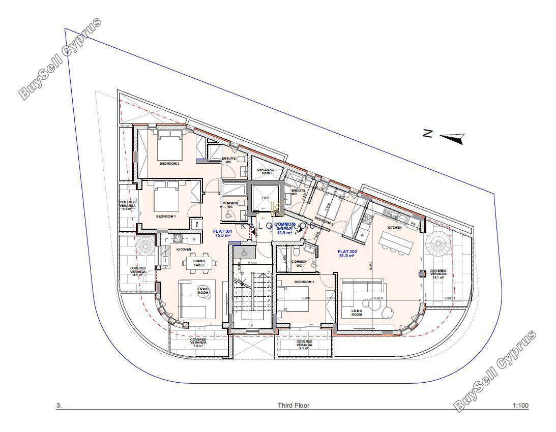 2 bedroom penthouse for sale petrou kai pavlou limassol 8387715 image 14806272