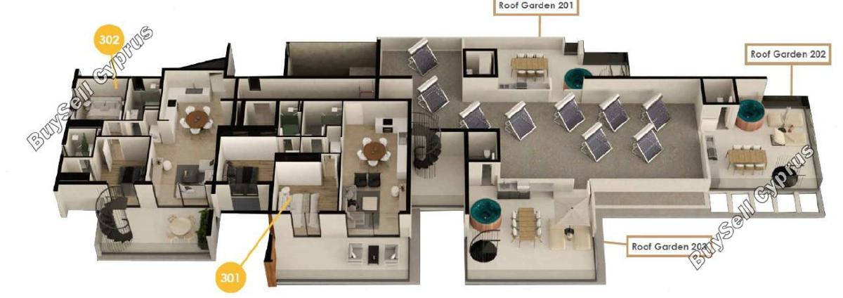 1 bedroom penthouse for sale oroklini larnaca 8458425 image 15115922
