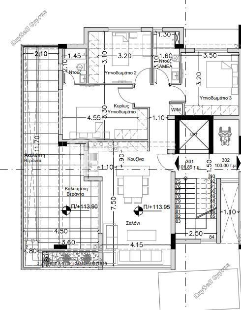 3 bedroom penthouse for sale agios athanasios limassol 8810435 image 16836059