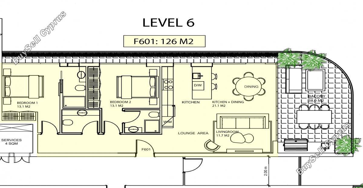 2 bedroom penthouse for sale makedonitissa nicosia 1467935 image 16165369