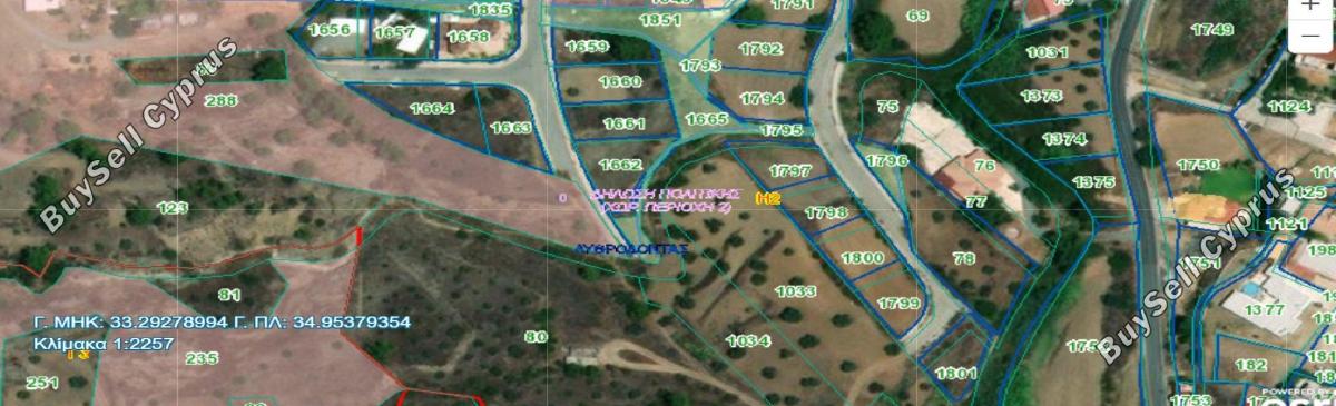682 SQM Plot for sale in Lythrodontas, Nicosia 16176177