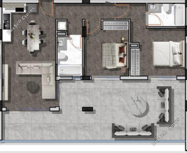 2 bedroom penthouse for sale aradippou larnaca 8442545 image 15047429