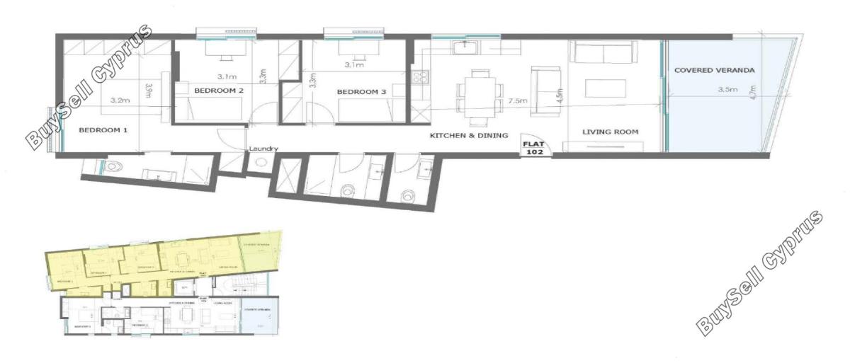 3 bedroom penthouse for sale strovolos nicosia 8387545 image 16252991