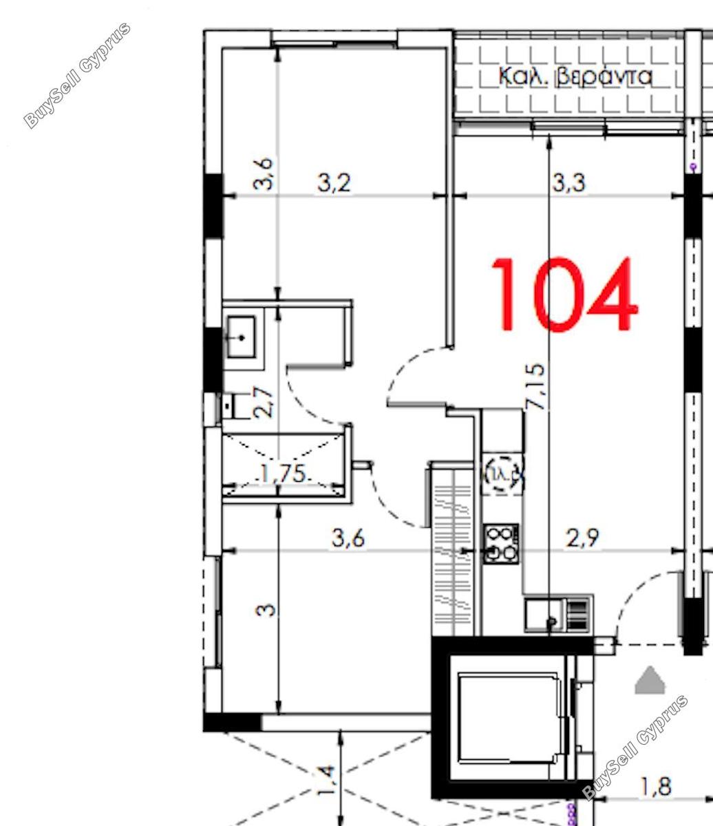 2 Bedroom Apartment for sale in Trachoni Lemesou, Limassol 16801179