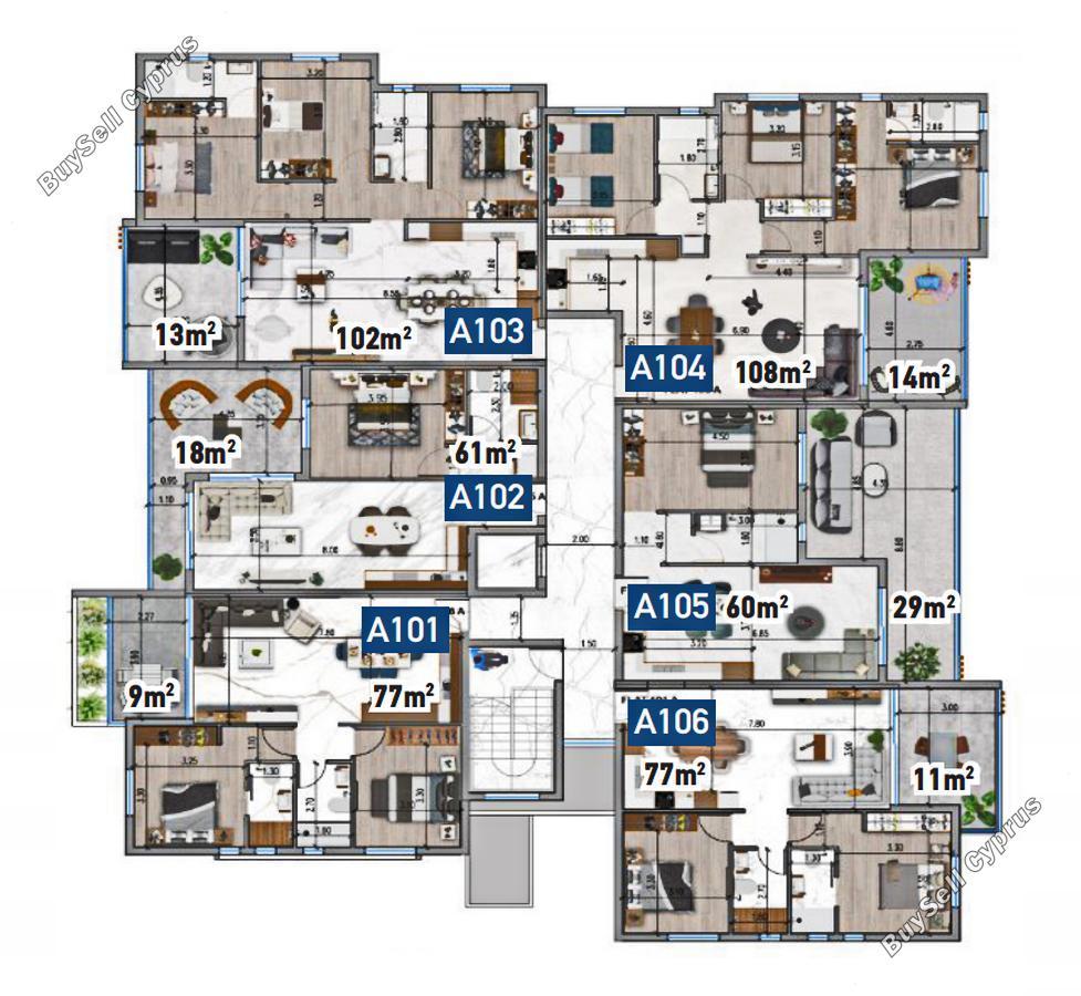 1 bedroom ground floor apartment for sale xylofagou larnaca 8440855 image 15030833