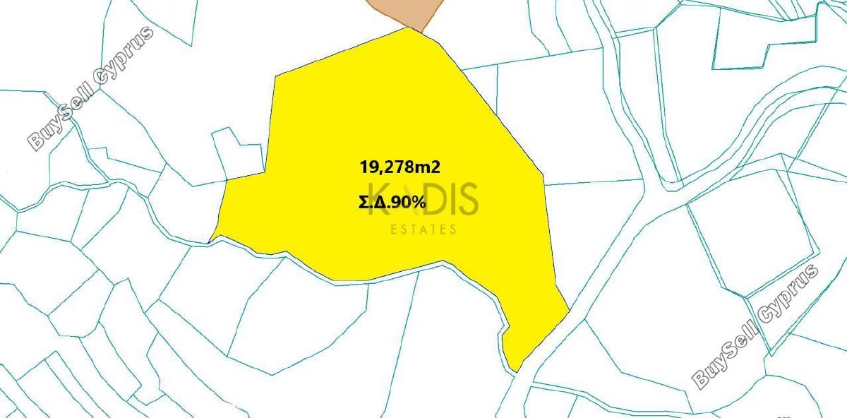19278 SQM Land for sale in Agros, Limassol 15937053