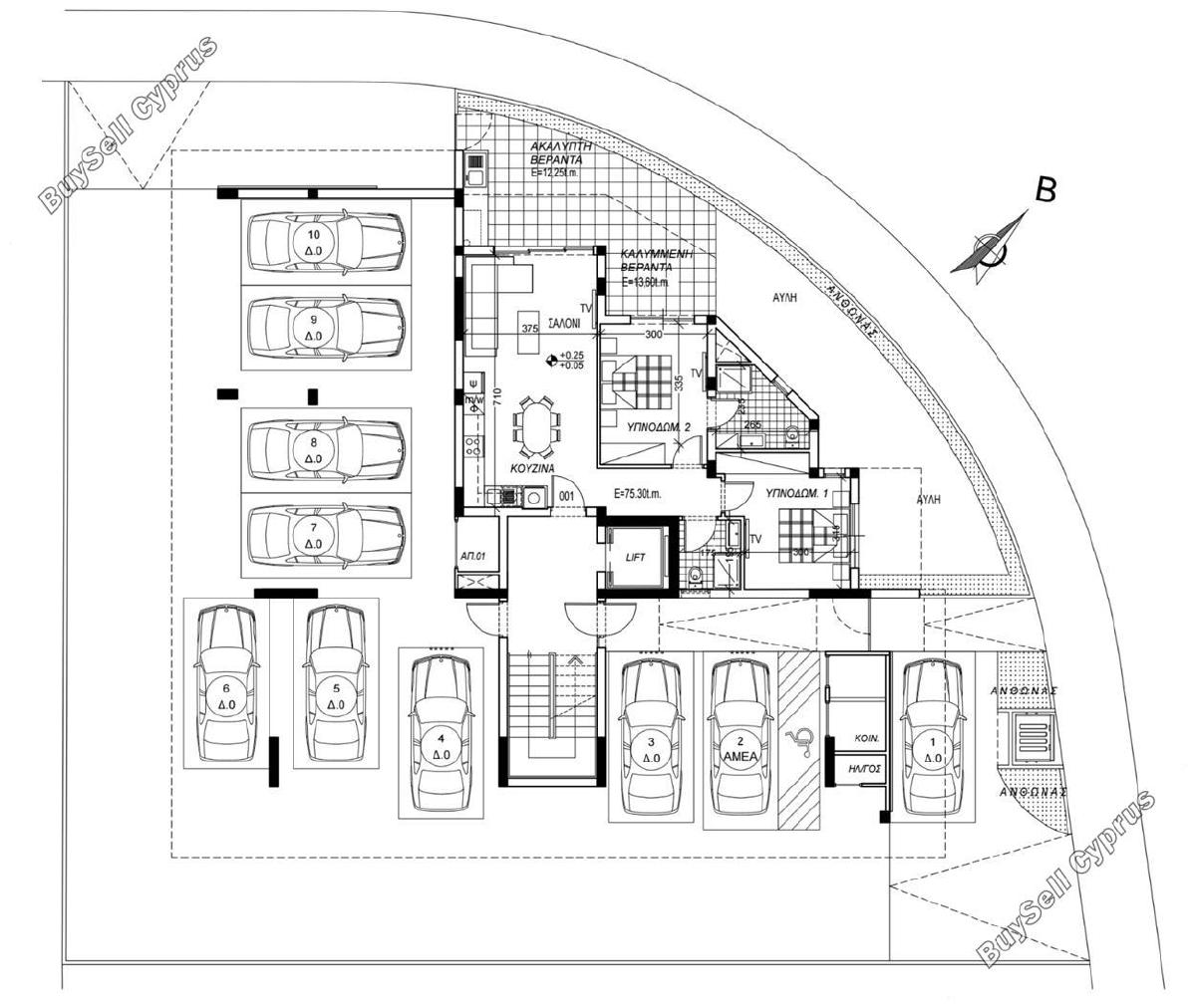 2 Bedroom Ground floor apartment for sale in Archangelos, Nicosia 16808529