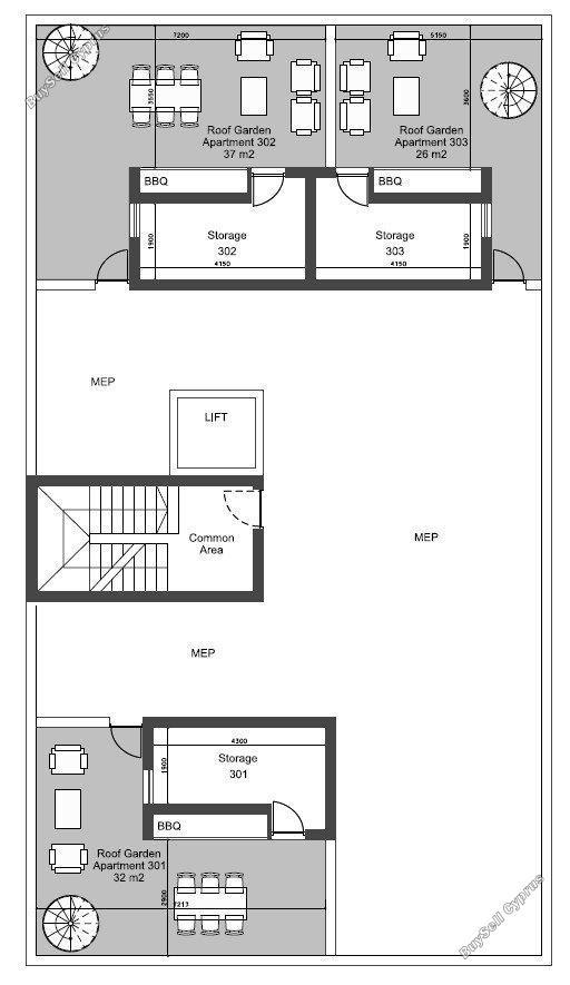 2 bedroom penthouse for sale agios athanasios limassol 8669765 image 16921588