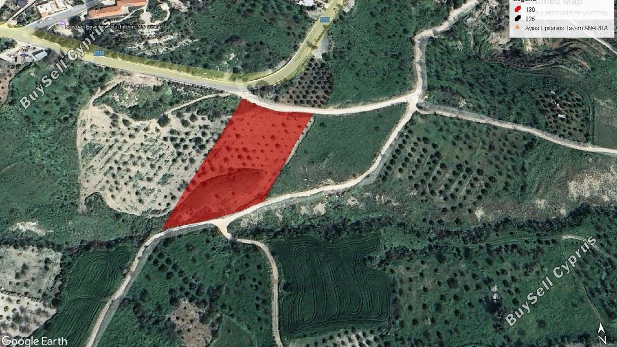 6391 SQM Plot for sale in Episkopi Pafou, Paphos 15212119