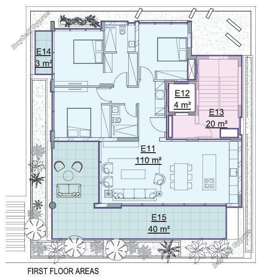 3 bedroom entire floor apartment for sale paphos municipality paphos 8442075 image 15460588