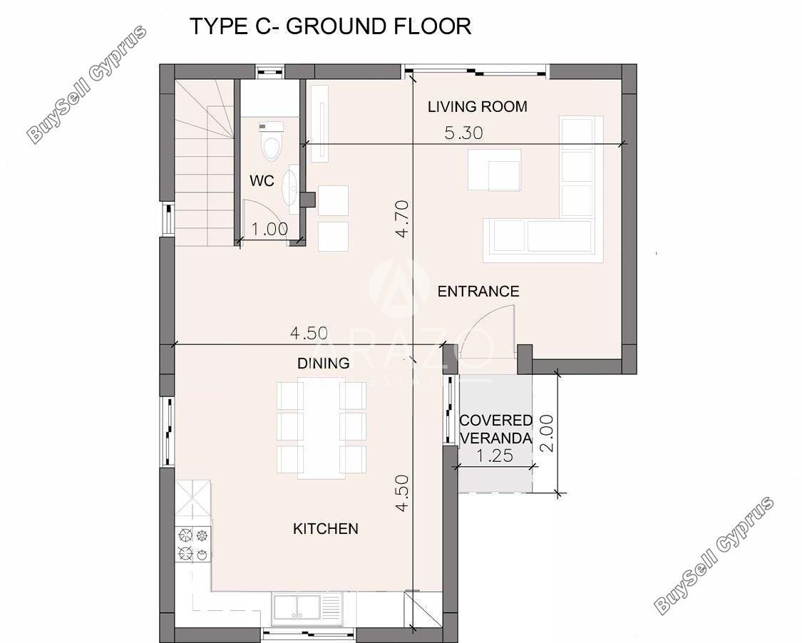 3 bedroom semi detached house for sale vrysoulles famagusta 1846475 image 6644538