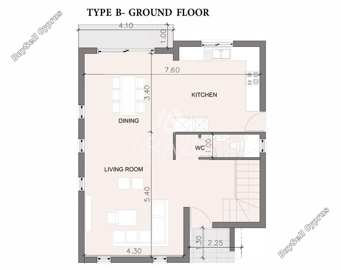 3 bedroom semi detached house for sale vrysoulles famagusta 1846475 image 6644542