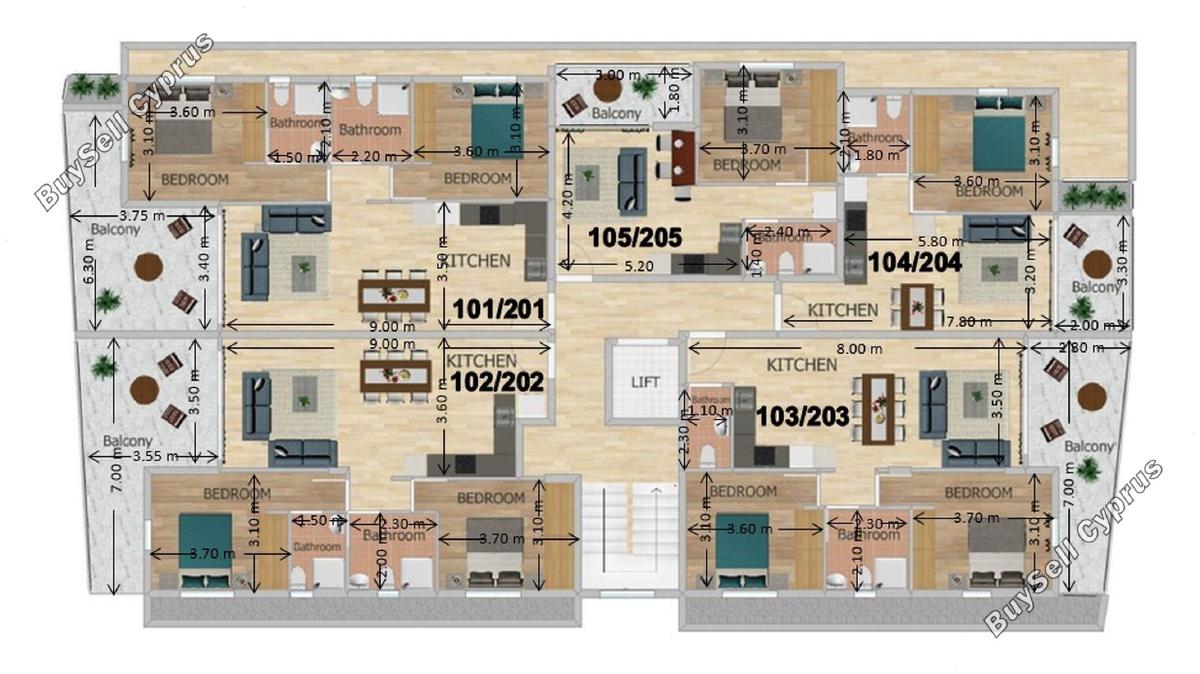 2 bedroom penthouse for sale oroklini larnaca 7708675 image 10025769