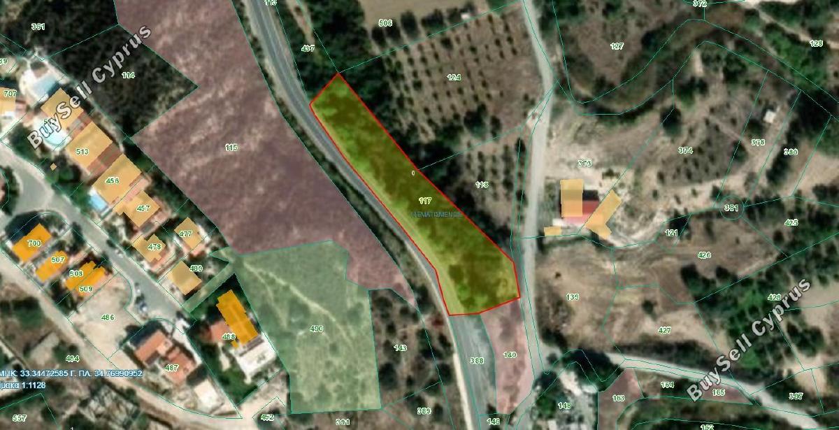 2676 SQM Land for sale in Psematismenos, Larnaca 14102002