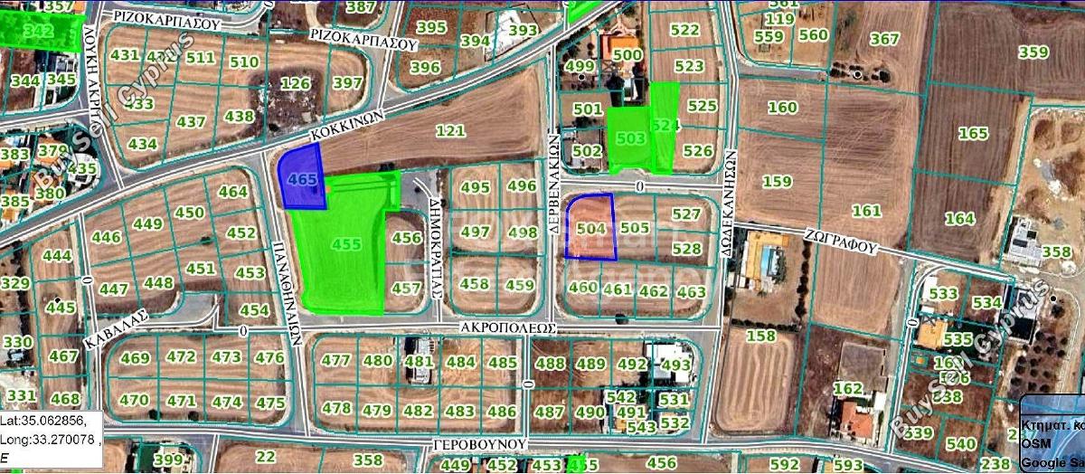 782 SQM Plot for sale in Psimolofou, Nicosia 15674025