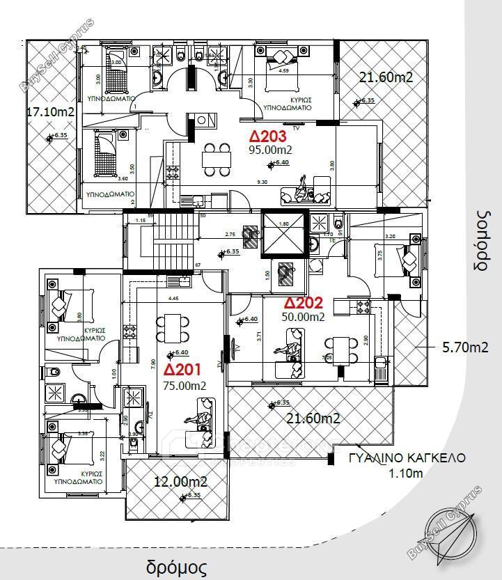 2 bedroom penthouse for sale pallouriotissa nicosia 8608095 image 15787899