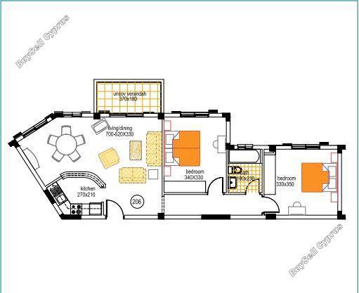 2 bedroom penthouse for sale kato paphos universal paphos 1805006 image 6965798