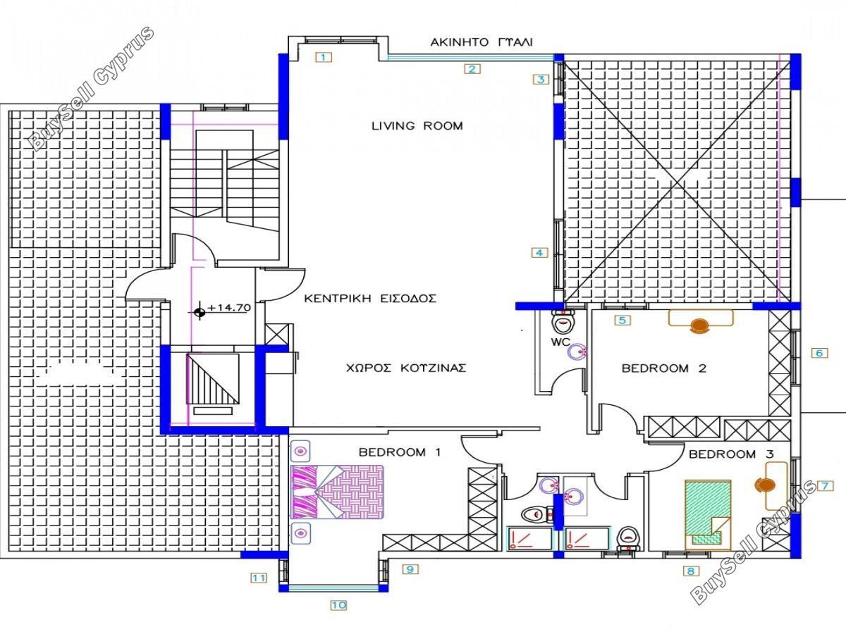 3 bedroom penthouse for sale pallouriotissa nicosia 7804506 image 16181088