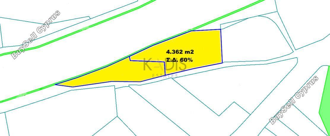 4362 SQM Land for sale in Agios Tychonas, Limassol 16806801