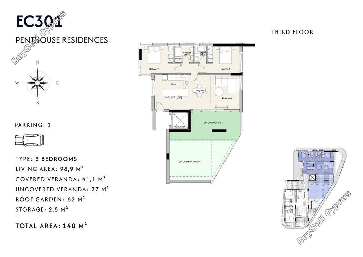2 bedroom penthouse for sale linopetra limassol 7650316 image 16540272