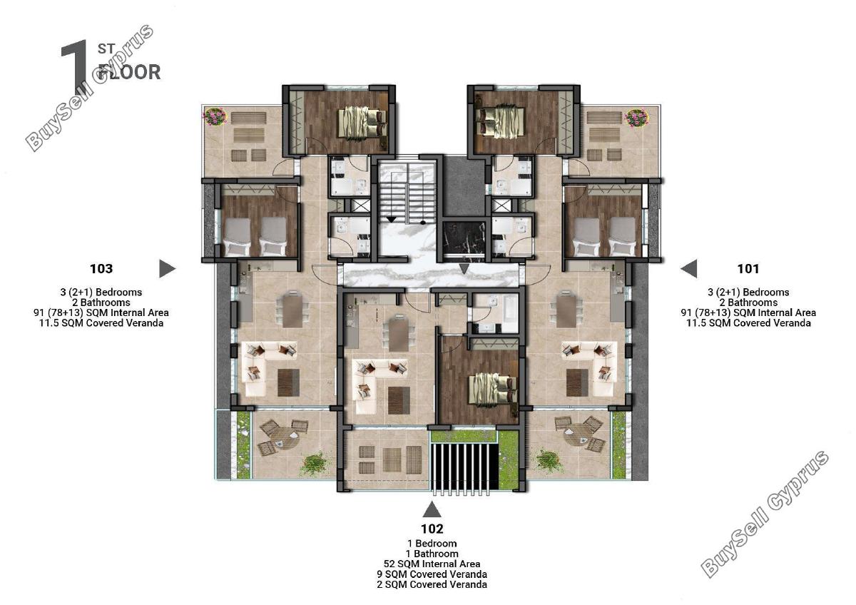 1 bedroom apartment for sale aradippou larnaca 1482616 image 12657283