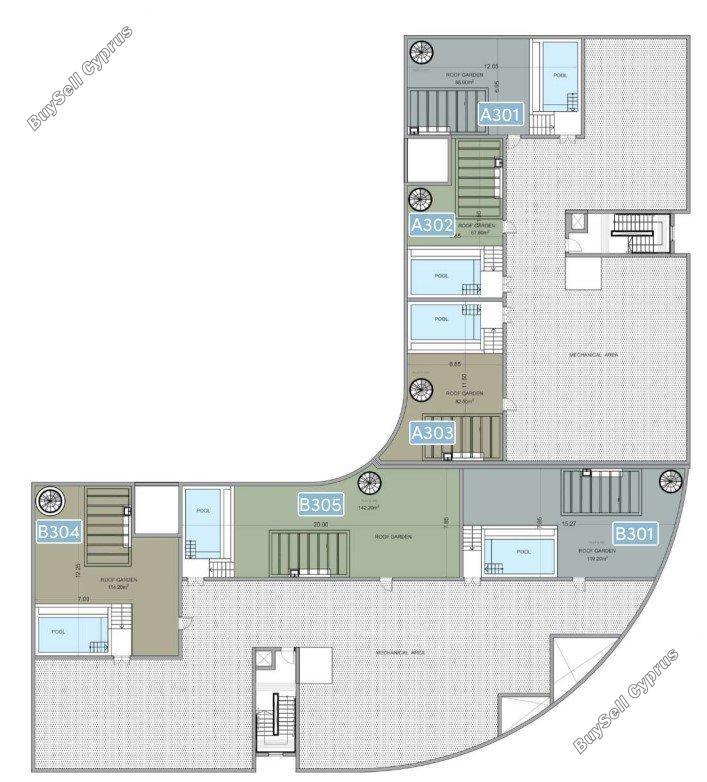 3 bedroom penthouse for sale tombs of the kings paphos 1419716 image 16546154