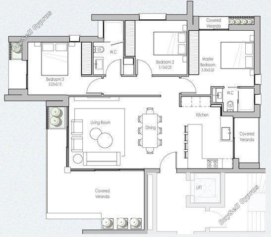 3 bedroom apartment for sale paphos municipality paphos 8537326 image 15570057