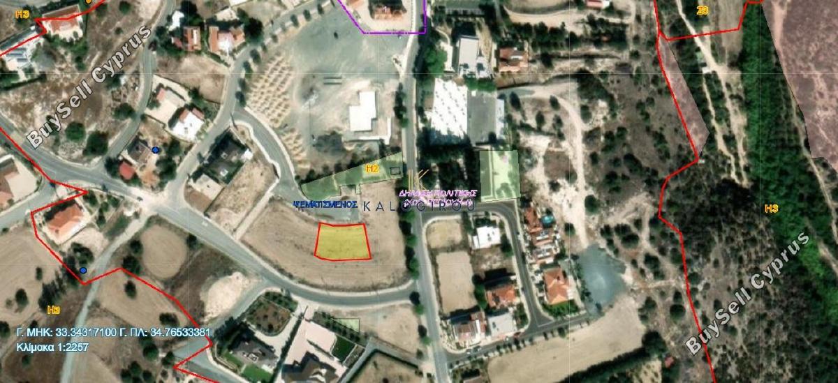 753 SQM Plot for sale in Psematismenos, Larnaca 15557716
