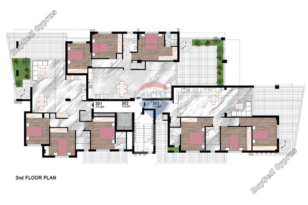 3 bedroom penthouse for sale agios athanasios limassol 8350826 image 14984949