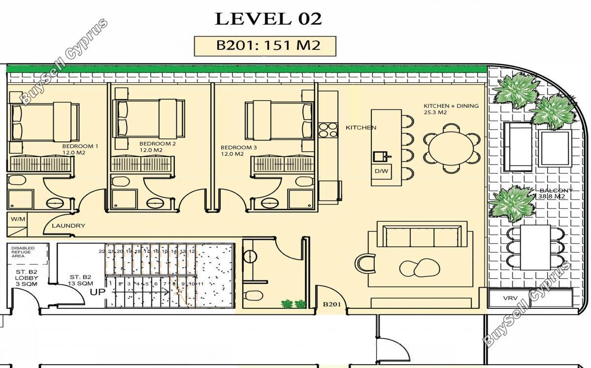 3 bedroom penthouse for sale makedonitissa nicosia 1445836 image 16244029