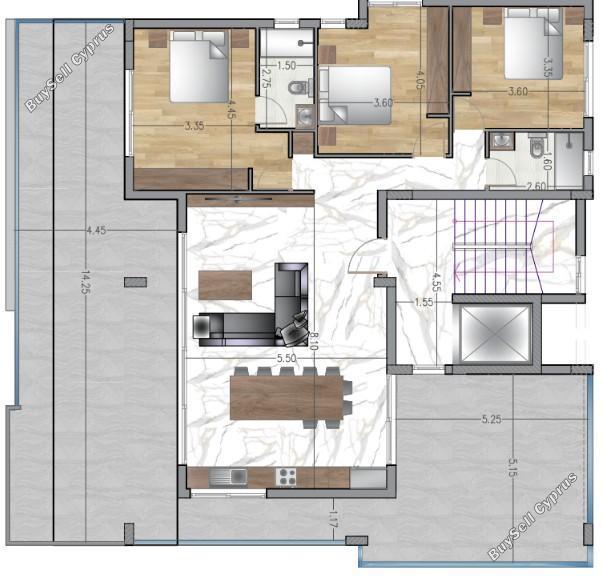 3 bedroom penthouse for sale agios athanasios limassol 8382146 image 14702904