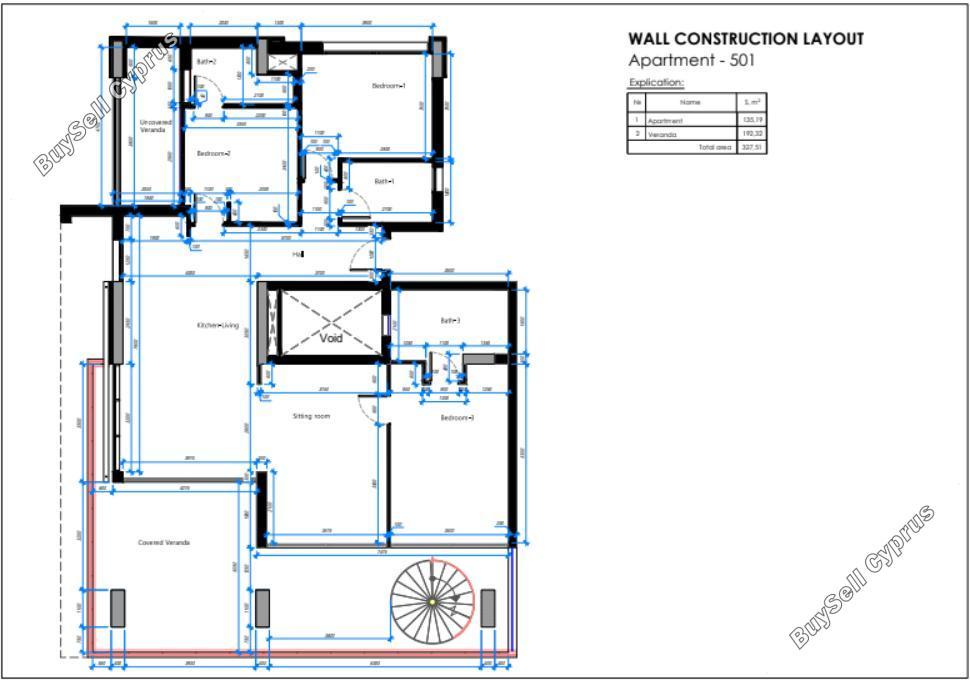 3 bedroom penthouse for sale agios athanasios limassol 1812246 image 6249347