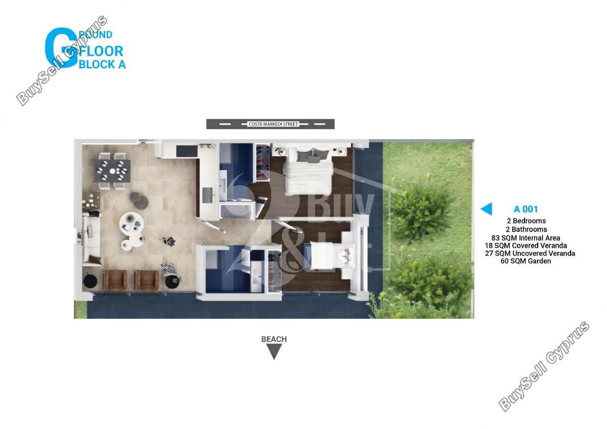 2 bedroom ground floor apartment for sale mackenzie larnaca 7514446 image 9475044