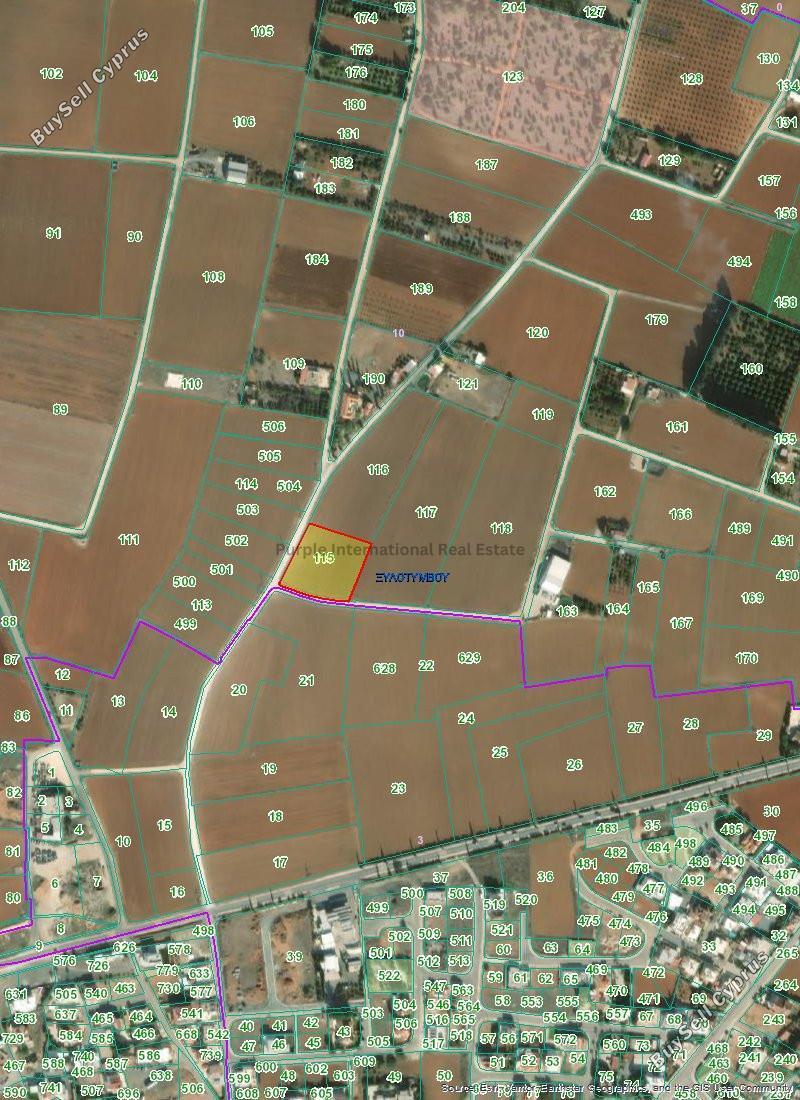 4397 SQM Land for sale in Xylotymvou, Larnaca 15496377