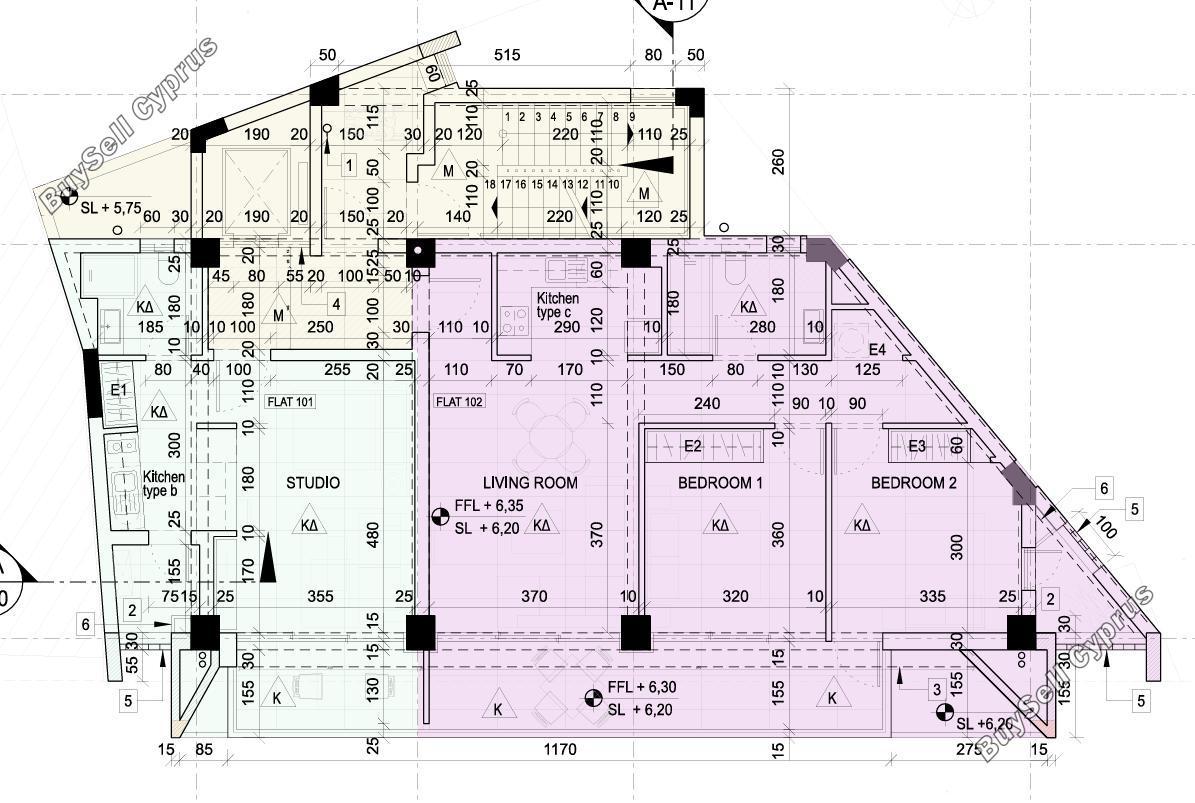 studio apartment building for rent larnaca municipality larnaca 8339166 image 14362119