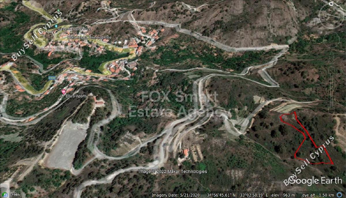 2332 SQM Land for sale in Platanistasa, Nicosia 13608461