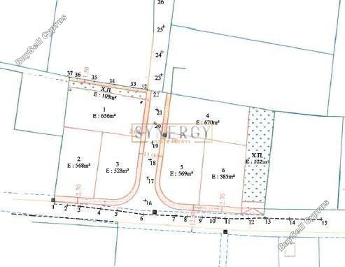 670 SQM Plot for sale in Dali, Nicosia 16749855
