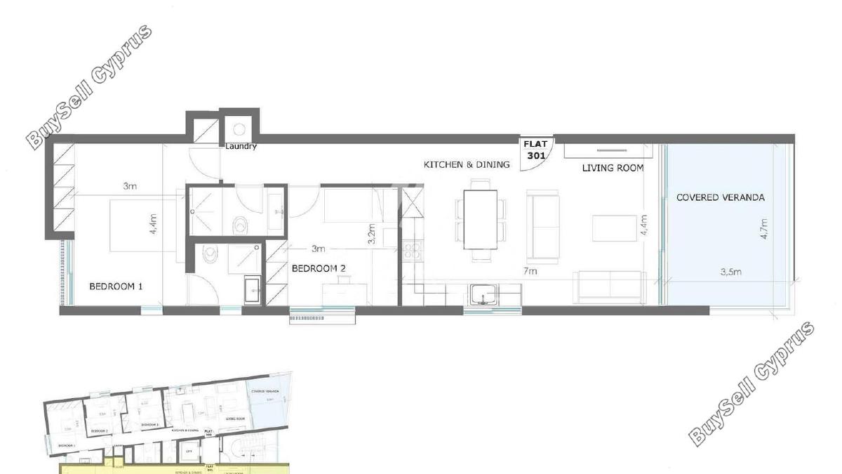 2 bedroom penthouse for sale strovolos nicosia 8833476 image 17004237
