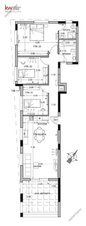 3 bedroom apartment for sale pallouriotissa nicosia 8509386 image 16138320