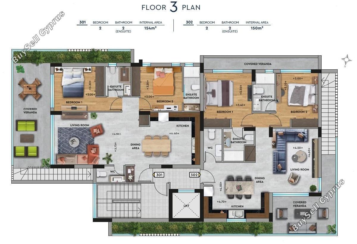 2 bedroom penthouse for sale potamos germasogeias limassol 8333586 image 14326030